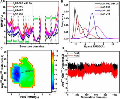 Exploring the deactivation mechanism of human β2 adrenergic receptor by accelerated molecular dynamic simulations